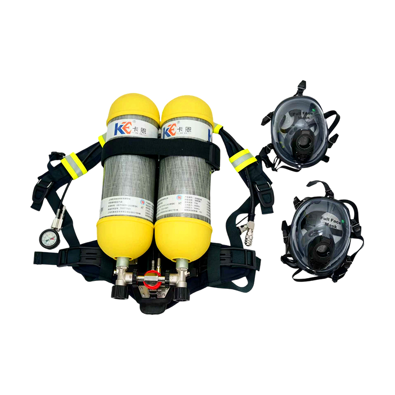 RHZK-6.8L Dwucylindrowy aparat oddechowy z dodatnim ciśnieniem z włókna węglowego