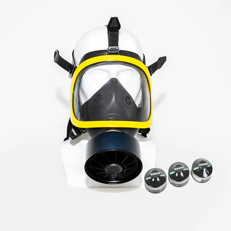 Respirator pełnotwarzowy (stożkowa maska ​​przeciwgazowa)